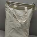 Small Laundry Hamper 45L Slim Collapsible Hamper With Handles for Small Spaces (22 inches,Beige) 