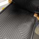 Husky Liners Weatherbeater Floor Mats | Fits 2021-2026 Ford F-150 (22-26 Lightning),2017-2026 Ford F-250/F-350 SuperCrew (Crew Cab) w/Underseat Storage | 2nd Row, 1-pc Black - 14401