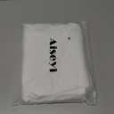 Golf Skirts for Women Crossover High Waisted Athletic Skirt Skorts Stretchy Golf Skirt with Shorts and 4 Pockets (White, M)