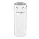 Baby Brezza Superfast Portable Baby Bottle Warmer  67% Faster - Travel Breastmilk Warmer and Formula Warmer - Safe, Even Heating - Up to 9oz - No Adapters, White