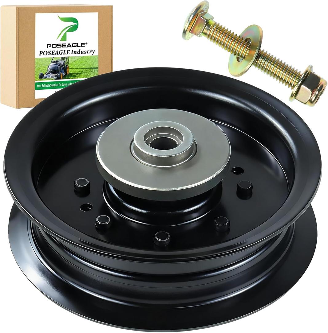 532196104 Idler Pulley Replaces 532197380 197380 Idler Pulley Craftsman 196104 for Husqvarna 54" 48" Z254f RZ5424 YTH24v48 YTH2348 LGT2654 YTH24k48 Z248f Craftsman 54" Mowers