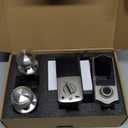 HARFO Smart Door Handle Set, Brushed Silver