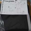 STORAGE MANIAC Rolling Laundry Hamper with Lid, 23.7 Gal (90 L) Large Tall Laundry Basket with Wheels & Handles, Aesthetic Dirty Clothes Hamper for Small Space, Dorm, Apartment, College, Black