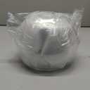 Modern Semi Flush Mount Ceiling Light with Clear Glass Shade, Industrial Close to Ceiling Light, Black Hanging Ceiling Light Fixture for Hallway, Bedroom, Dining Room, Entryway, Foyer