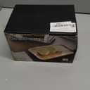 KIVY Glass butter dish with airtight lid that keeps butter soft - For countertop and refrigerator door shelf - Butter tray fridge - Butter holder for counter - Covered butter dishes with lid