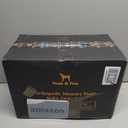 NOAH & PAW Large Dog Bed, 35x25x11 Inch, Orthopedic Dog Beds, Eggshell Memory Foam Infused with Cooling Gel, Inner Cover, Waterproof, Machine Washable (Velvet Sofa Collection) (Brown)