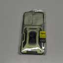 for Samsung Galaxy S25 Edge Case with All-Angle Rotating Kickstand & Sliding Camera Cover - Heavy Duty Shockproof Protective Cover, Green