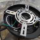 Ceiling Fans with Lights, 24'' Low Profile Ceiling Fan with Remote, 3000-6500K Dimmable Flush Mount LED Fan Light, APP Control 6 Winds Speed Fandelier Ceiling Fan for Bedroom Living Room Kitchen Gym (Black)