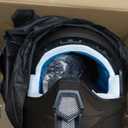 Youth Dirt Bike Helmet DOT Certified - Full Face Motorcycle Helmet for Off-Road, ATV, Street Riding, Includes Adjustable Goggles & Protective Gloves (Medium, BLACK)