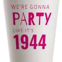 SharkBliss 1944 80th Birthday Party Cups, 20 Pack 9oz Pink We're Gonna Party Like It's 1944 80th Birthday Disposable Paper Cups for His Her Eighty 80th Birthday (1944)