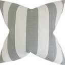 The Pillow Collection Acantha Stripes Throw Pillow Cover