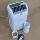 BLACK+DECKER Smart Portable Air Conditioner, 12,000 BTU for Rooms up to 550 Sq. Ft., Smart Portable AC with Follow Me Remote and Window Kit, BPACT12WT, White