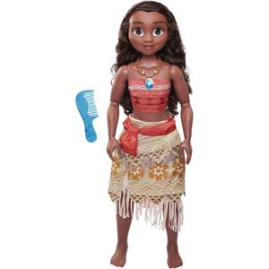 Disney Moana Doll 32" Tall Playdate Perfectly Poseable Doll, Includes Hair Comb, Playdate Moana Fashion Doll, Moana Doll Stands 32 Inches Tall! Great Gift for Girls
