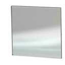 Set of 2 1/12'' Silver Mirror Extruded Acrylic Sheet,Mirror Perspex,Mirrored Acrylic Lucite Plexiglass Sheet (Actual Size 11.875" x 11.875")