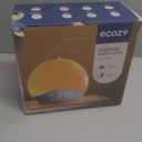 ecozy Wood Grain Sunrise Alarm Clock, White Noise Sound Machine, Music-Sync Lights, Upgraded Backlit Buttons for Bedrooms, 26 Soothing Sounds, 17 Night Lights, Wake Up Light for Heavy Sleepers