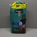 Depend Fresh Protection Adult Diapers, Incontinence Underwear for Men, Disposable, Maximum, Large, Grey, 28 Count