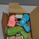 Beria Bubble Guns with Bubble Solution- 3 Pack, Bubbles Gun, Blaster, Blower, Maker, Machine for Boys Girls, Birthday Gifts for Ages 3 4 5 6 7 8 Year Old Kid, Outdoor Toys for Toddlers, Party, Wedding