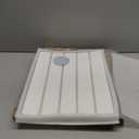 Large Stone Dish Drying Mat for Kitchen Counter, 24"(L)×16"(W), Collapsible Quick Drying Dish Mats, Ultra Absorbent Diatomaceous Earth Mats for Dishes Bottles Cups, Match Any Countertop, Modern