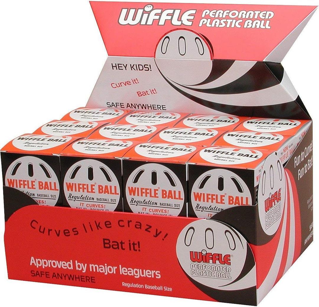 Wiffle Ball Original Brand Baseballs, Regulation Baseball Size, 24 Count