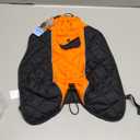 Dog Coat Dogs Jacket Waterproof Reflective Adjustable Dog-Winter Coats for Small/Medium/Large Dogs Dachshund Coat-(Orange, Small) (Small(chest 20~24in))