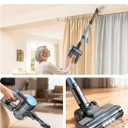 UML0 N8 Cordless Vacuum Cleaner,Lightweight Stick Vacuum with Powerful Suction,2200mAh Battery, 40 Mins Runtime,Self-Standing,Rechargeable Vacuum Cleaners for Home Hardwood Floor Carpet Pet Hair