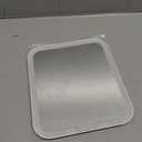 Travel Makeup Mirror with Light, Large Lighted Makeup Mirror 9.2x8inch Tabletop Vanity Mirror with Lights, Rechargeable Desktop Cosmetic Mirror with 360 Rotatable Stand, 3 Color Lights