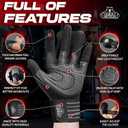 Bear Grips Weight Lifting Gloves for Men & Women | Half Finger Lifting Gloves | Full Finger Workout Gloves for Men | No Finger Exercise Gloves l Compression Weightlifting Gloves | Gym Gloves for Men