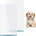 2PACK Dog Door Replacement Flaps - Measures 7.25" x 13", Medium Dog Door Flap Compatible with Ruff Weather Pet Door, BPA Free, Less Shrinkage, Weather Resistant