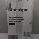 Linenspa 2 Inch Swirl Gel Memory Foam Mattress Topper, Queen Size Cooling Gel Infused, Ventilation Holes Pressure Relieving Bed Topper CertiPUR Certified