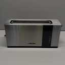 Mueller UltraToast Full Stainless Steel Toaster 2 Slice, Long Extra-Wide Slots with Removable Tray, Cancel/Defrost/Reheat Functions, 6 Browning Levels with LED Display, Housewarming Gifts New Home