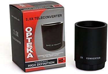Opteka High Definition 2X Telephoto Converter for The Opteka 650-1300mm, 420-800mm, 500mm and 800mm SLR Lenses Black