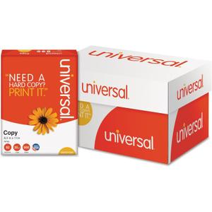 Universal 21200 Copy Paper, 92 Brightness, 20lb, 8-1/2 x 11, White (Case of 5000 Sheets)