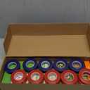 Plant Tying Machine Tomato Tape Tool Fruit Twine Tool with 21 Rolls of Tape and 1 Box of Staple for Garden Vegetable Grape Cucumber Pepper (red)