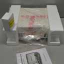 Vinyl Record Player with Built-in Speakers 3-Speed Vintage Record Player Bluetooth Portable Suitcase Turntable Belt-Driven LP Player Support RCA Output and Headphone Output (White Rose Gold)