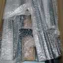 BeeOwner Lawn Leveling Rake Stainless Steel Leveling Rake 17”x10” Reinforced Welds with 64” Adjustable Long Handle Leveler Tool for Soil, Ground,Backyard Dressing,Golf Field,Garden Tools Grass Seed