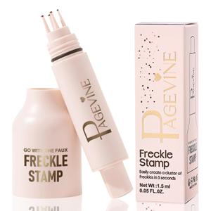 Faux Freckle Stamp Pen, Freckle Stamp, Freckle Pen Waterproof, Faux Freckle Stamp-Natural-Looking, Long-Lasting Freckle Makeup Tool, Long-Lasting Sunkissed Makeup, Last 24Hrs (4# ESPRESSO)
