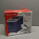 FRIGIDAIRE Compact Countertop Ice Maker Machine, Produces 26 lb of Bullet Ice per Day, Blue