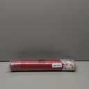 Kitchen Mats for Floor, Super Absorbent Kitchen Rugs Non Slip Washable, Soft Imitation Linen Braided Kitchen Runner Rug, Standing Mat Sink Mat, Easy to Clean, Red 17x30