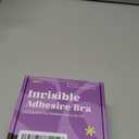 Invisible Strapless Sticky Bra Push up for Women, Ultra Adhesive Bra for Backless Dress, Cleavage Bra Lift with Pasties Kit (B Cup, Beige)