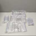 Lifewit Stackable Water Bottle Organizer for Cabinet, Water Bottle Holder, Kitchen Pantry Organization and Storage, Plastic Fridge Wine Racks, Tumbler Travel Mug Cup Holder, 3 Pack, Holds 9 Bottles