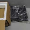 2-Light Industrial Square Flush Mount Ceiling Light, Farmhouse Ceiling Light Fixture for Kitchen, Modern Black Close to Ceiling Light for Hallway Bedroom Balcony Porch Stairway, E26, 2-Pack