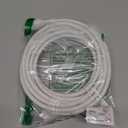 Amazon Basics Extension Cord, 25 Ft, 3 Prong Outlet Extender, Indoor Extension Cord, 13 Amps, 125V, White