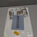 MontVoo Bath Mat,Chenille Absorbent Bathroom Mat Quick Dry Rubber Backed Bathroom Rugs Non Slip Washable Bath Mats,Ultra Thin Bathroom Rugs Fit Under Door,20"x32",White