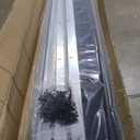 DoubleFill 3" Garage Brush Seal Kit for Roll-up Doors 2 Pack 10 x 10ft Heavy Duty Nylon Brush with Aluminum Track Weatherproof Commercial Door Seal for Warehouse, Energy Saving, Pest Proof, Black