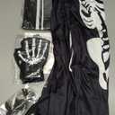 Skeleton Costume ghost costume, Women Set for Adult, Day of the Dead Halloween Parties, One Size