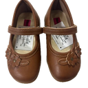 Rachel Shoes, Flats, Fleur Cognac, 7M