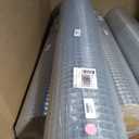 16 Gauge Galvanized Hardware Cloth 48in x 100ft Silver 1 inch Welded Garden Fence Roll for Gardens, Chicken Coops & Poultry Animal Netting Cage