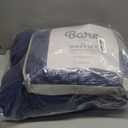 Bare Home Super Soft Fleece Sheet Set - Twin Extra Long Size - Extra Plush Polar Fleece, No-Pilling Bed Sheets - All Season Cozy Warmth (Twin XL, Dark Blue)