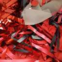 Black and Red Birthday Decorations - Happy Birthday Banner for Boys Girls Men Women Party Supplies
