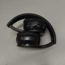 Headphones Kids Bluetooth 5.4 Wireless Play Time 68H Safe Volume Limit 85/94dB Over-Ear Foldable Headset,Fast Charging,with Aux Cord Built-in Mic for Toddler Child Pad Study Tablet Black